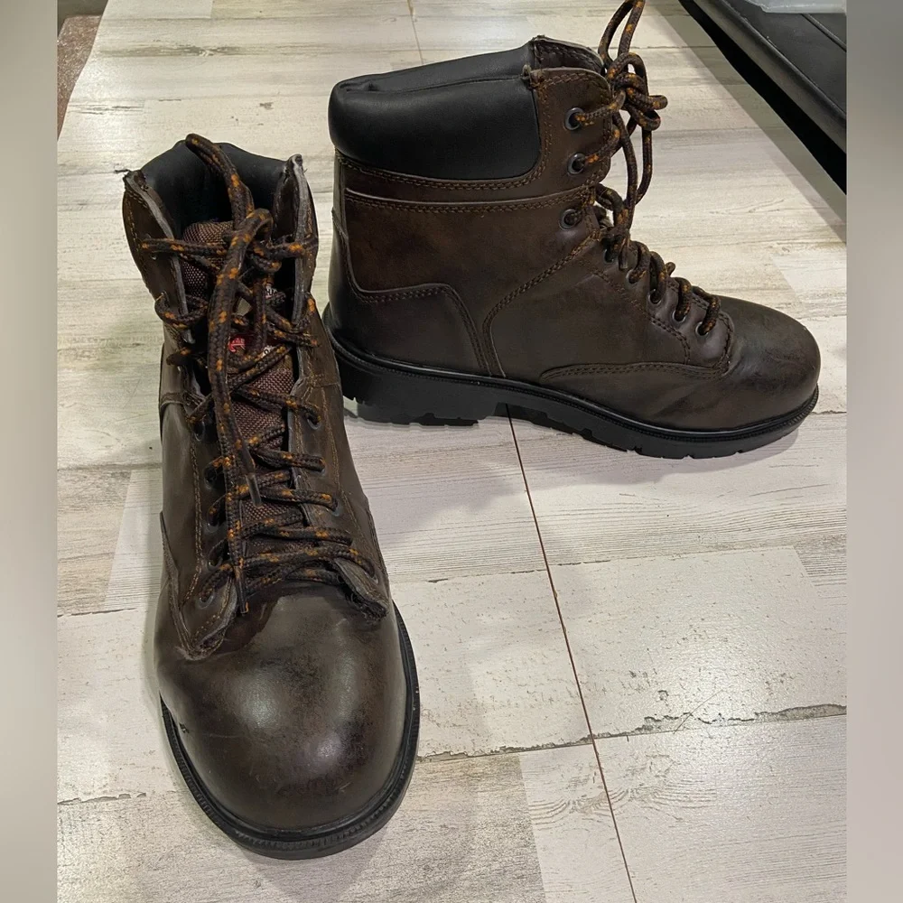 Brahma Men's Raid Steel Toe Work Boots 11